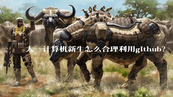 大一计算机新生怎么合理利用github？