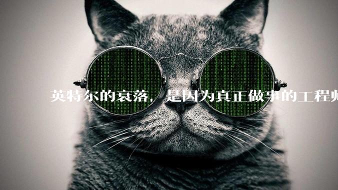 英特尔的衰落，是因为真正做事的工程师被挖了？还是公司战略出问题？