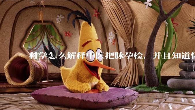 科学怎么解释中医把脉孕检，并且知道怀的男孩女孩？